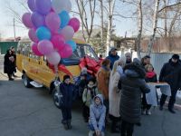 Нам подарили автобус