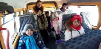 Нам подарили автобус
