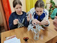 Плетение из фольги